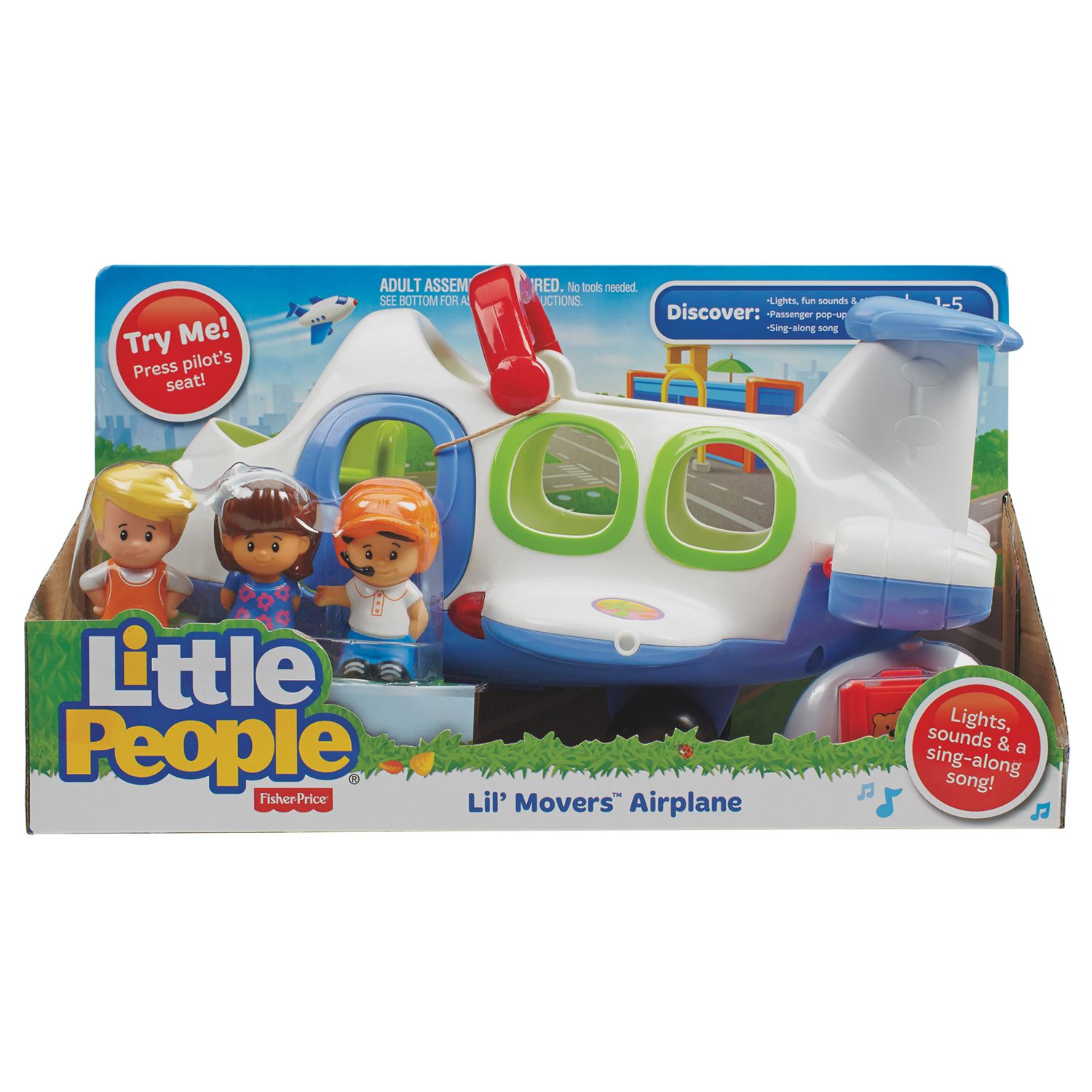 little people lil movers airplane