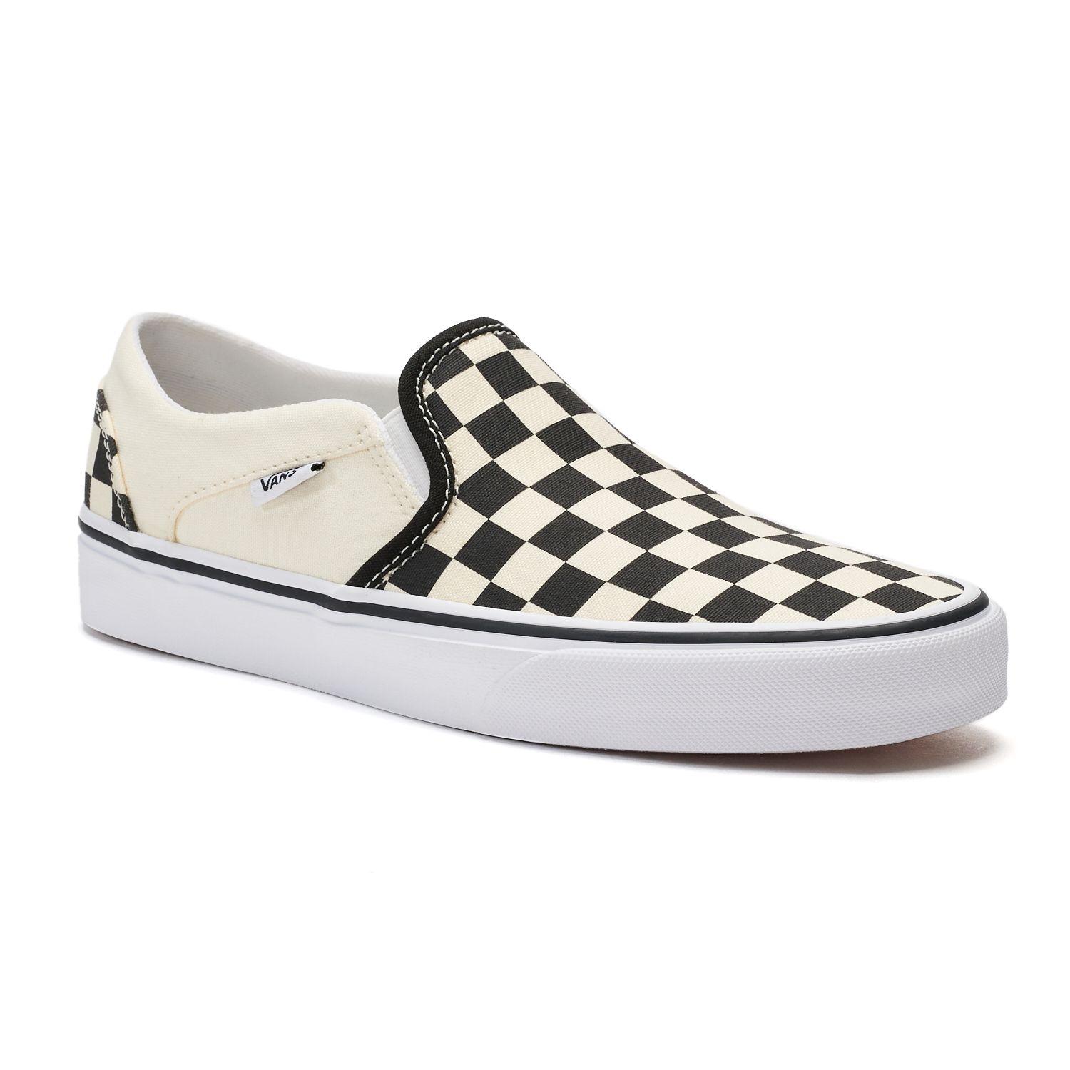 checkered vans womens sale