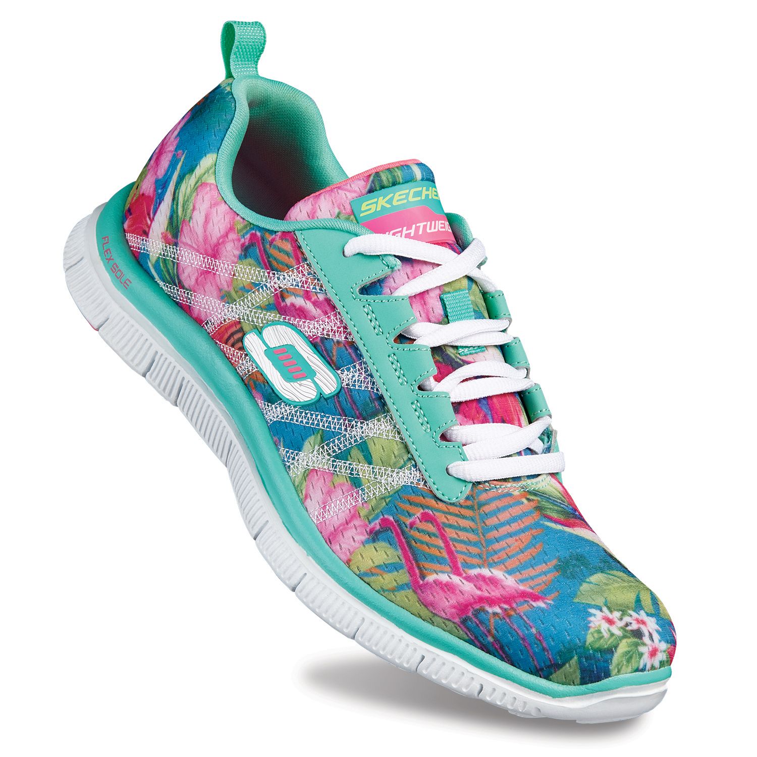 skechers floral shoes