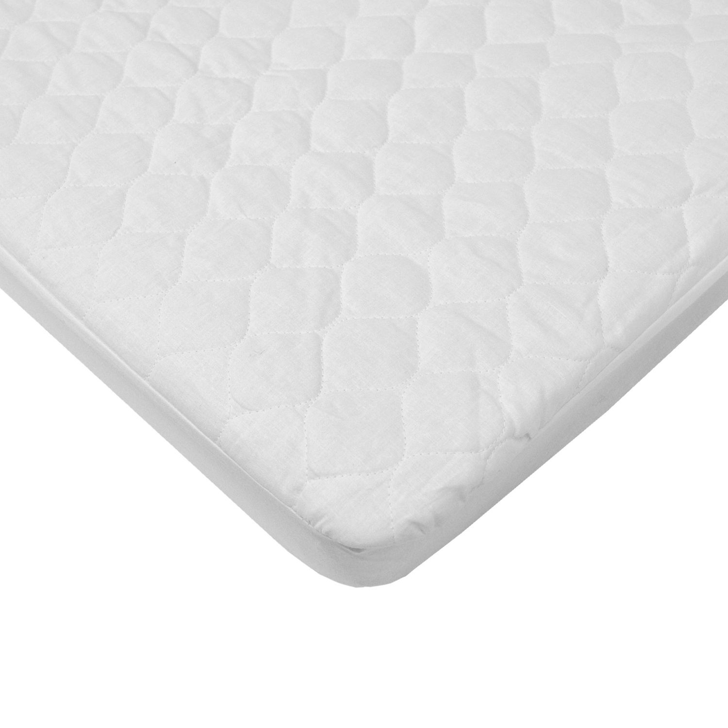 Tl Care Organic Quilted Waterproof Mini Crib Fitted Mattress Pad Cover