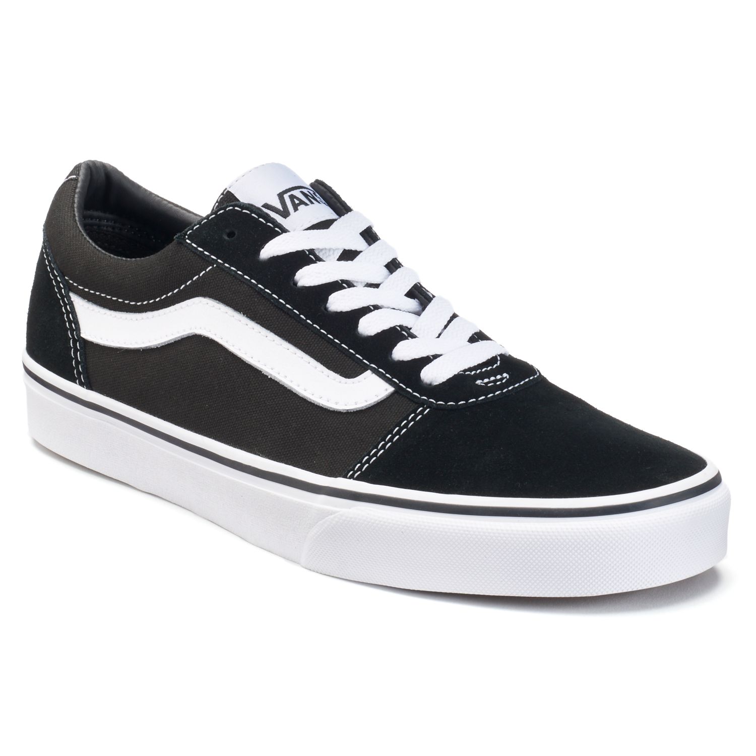 vans era womens black