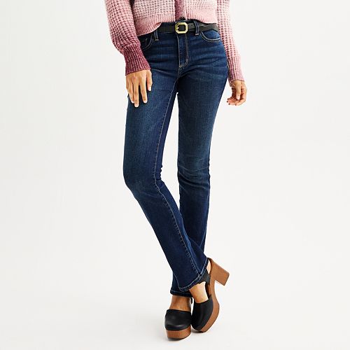 NWT Sonoma Good For Life Straight Leg Mid Rise Jeans Womens Plus 18W. BOX  32
