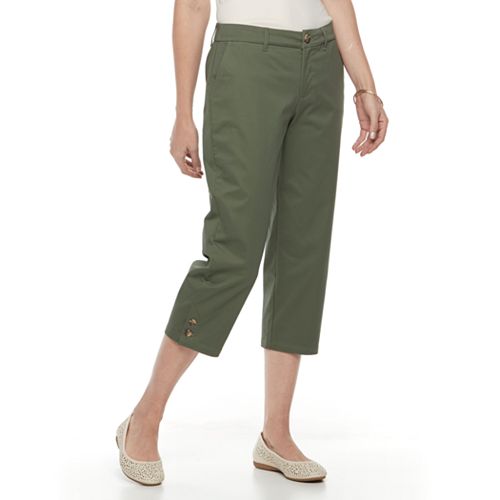 croft and barrow capris