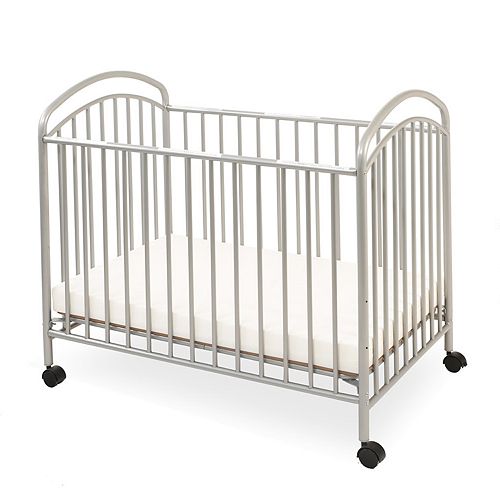 La Baby Classic Rolling Portable Mini Crib