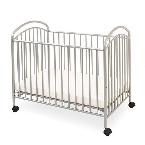 La Baby Classic Rolling Portable Mini Crib