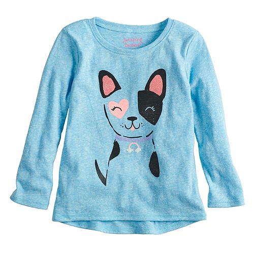 Toddler Girl Jumping Beans® Unicorn Long Sleeve Graphic Tee