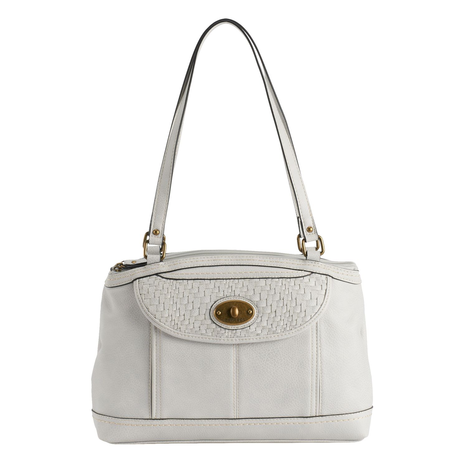 kohls white purses
