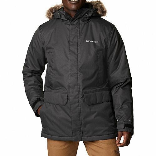 columbia faux fur hooded jacket