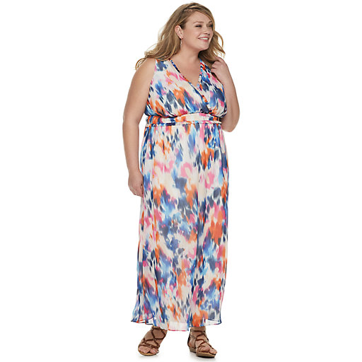 Womens Plus Maxi Wedding Guest Dresses Clothing Kohl S