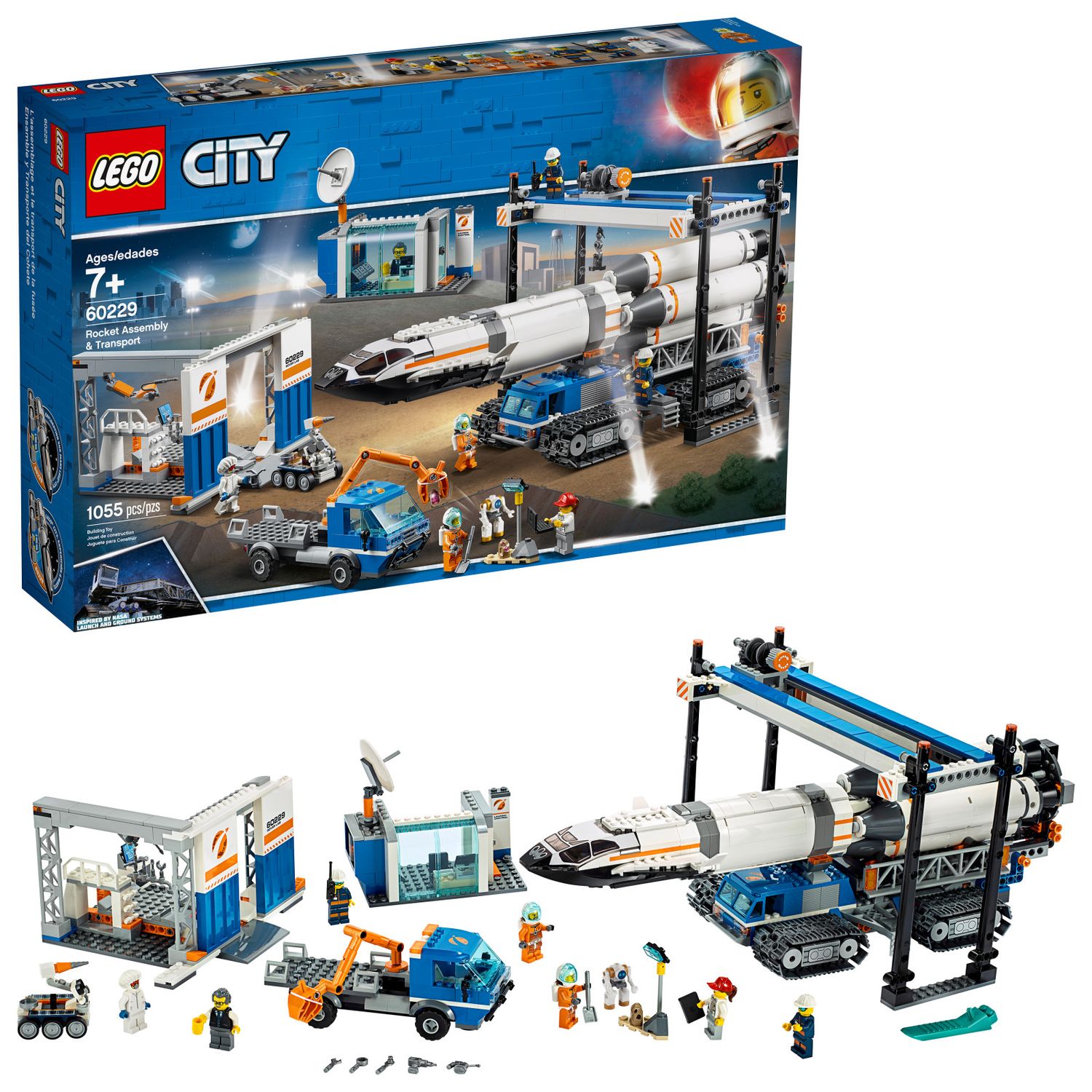 lego city mini movie rocket cash