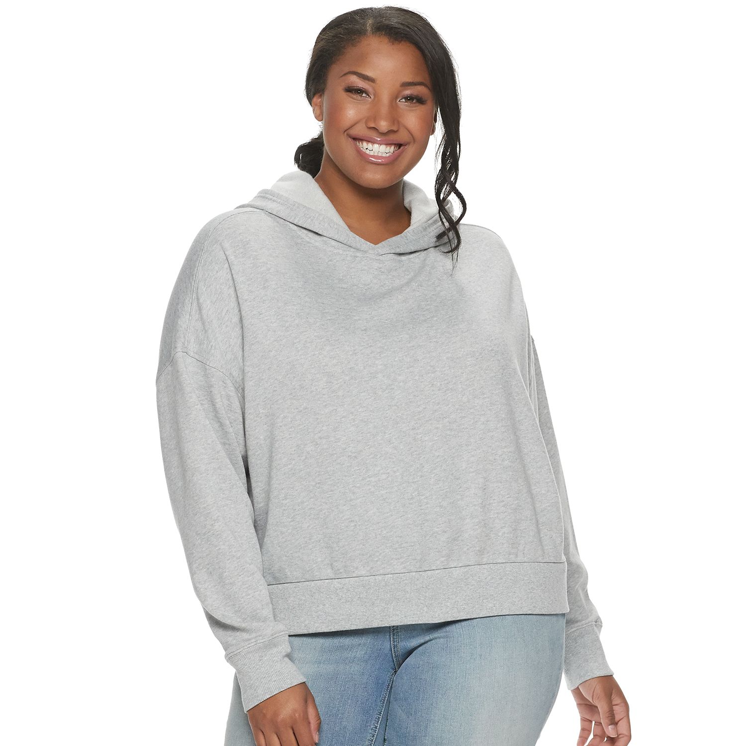 kohls plus size hoodies