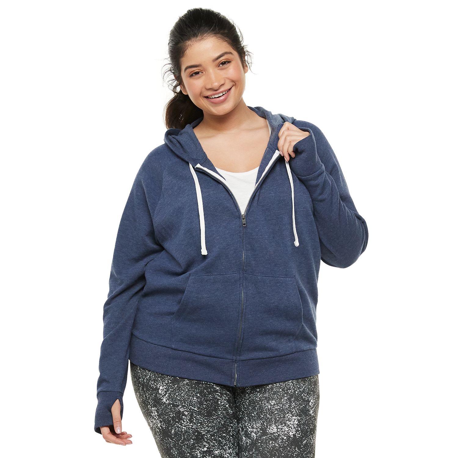 kohls plus size hoodies