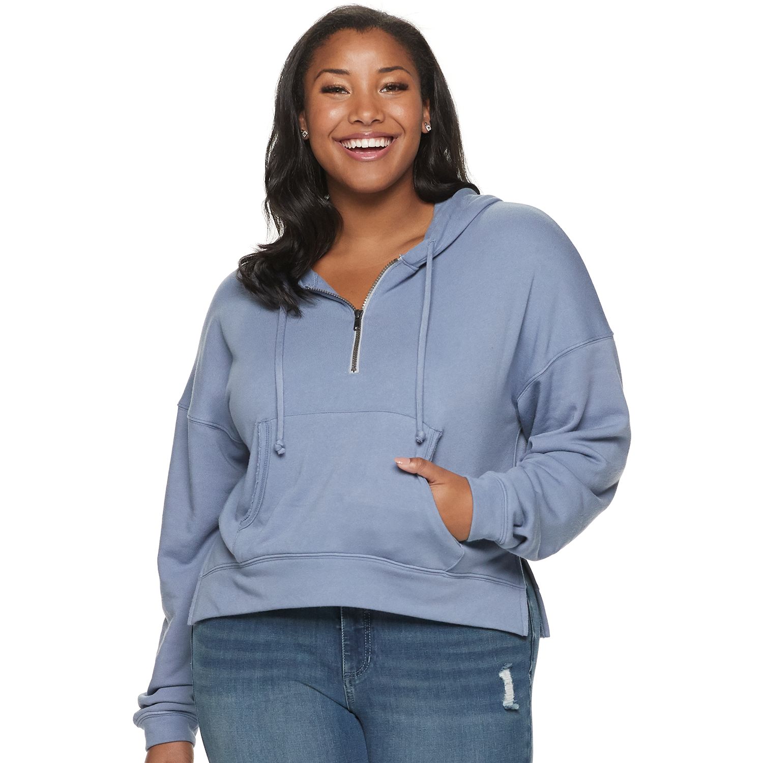 kohls plus size hoodies