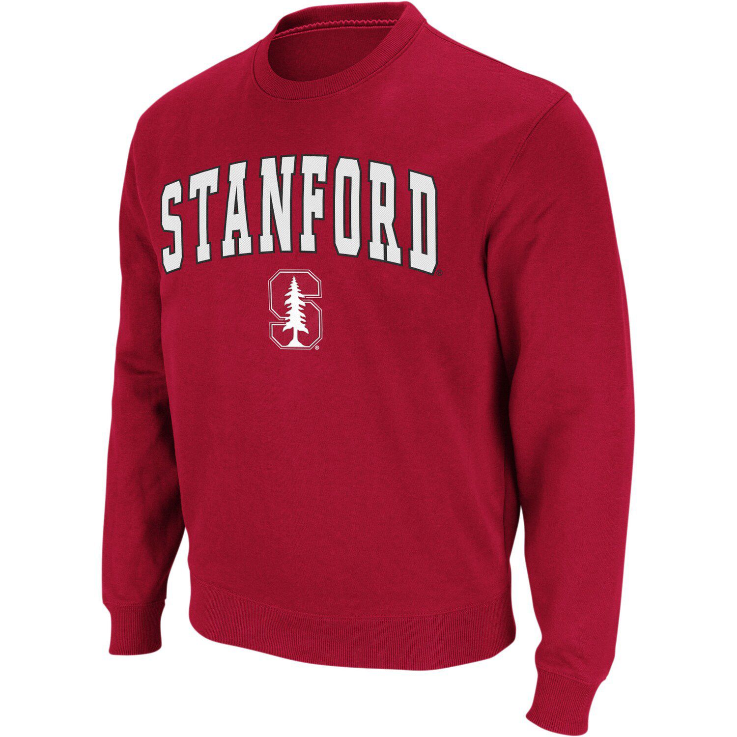 red stanford sweatshirt