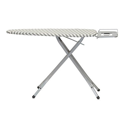 Household Essentials Ironing Board With Iron Rest And Hanging Bar