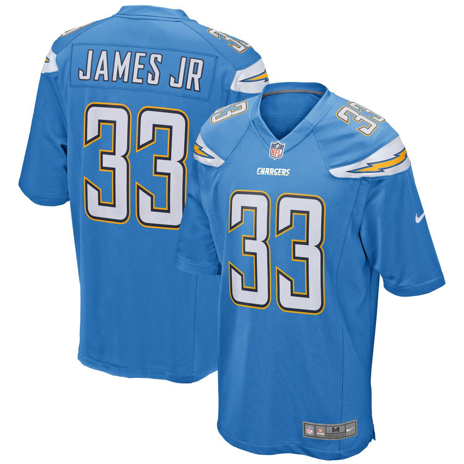 derwin james jersey powder blue