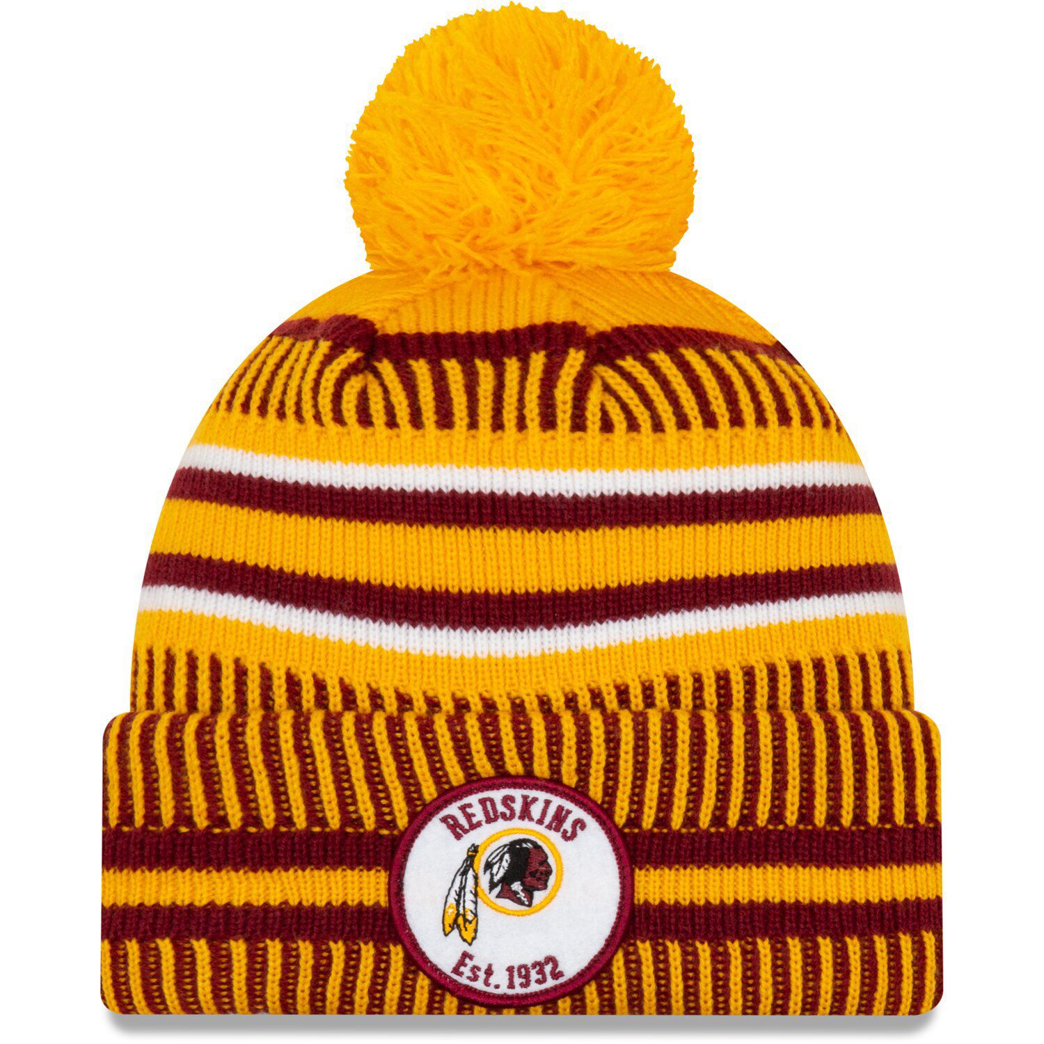 redskins knit hat