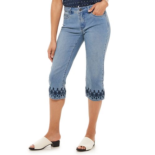 croft and barrow capri pants