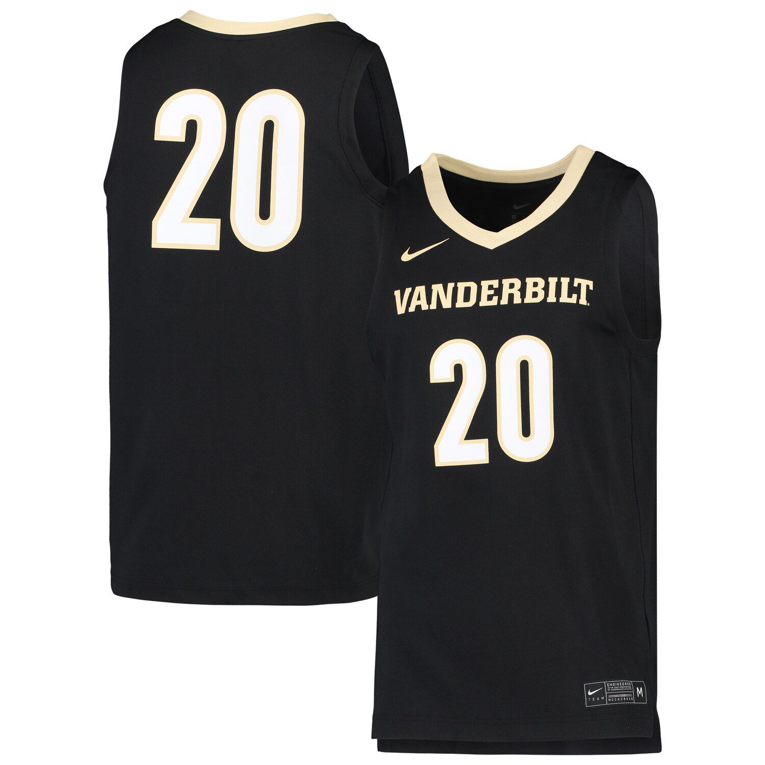 vanderbilt basketball jersey