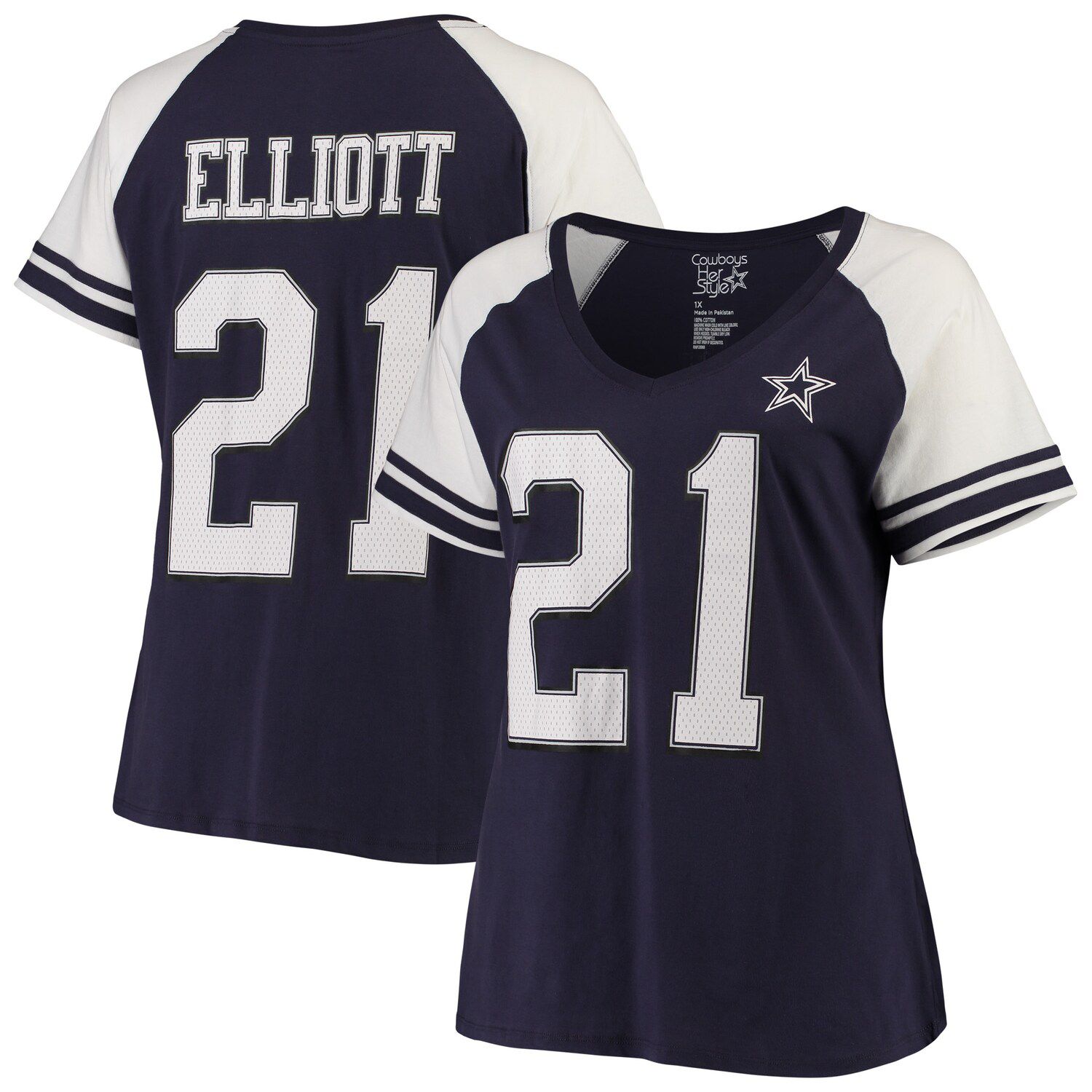 Ezekiel Elliott Navy Dallas Cowboys 