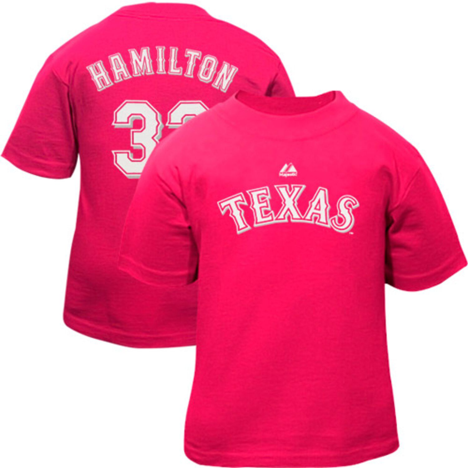 pink texas rangers shirt