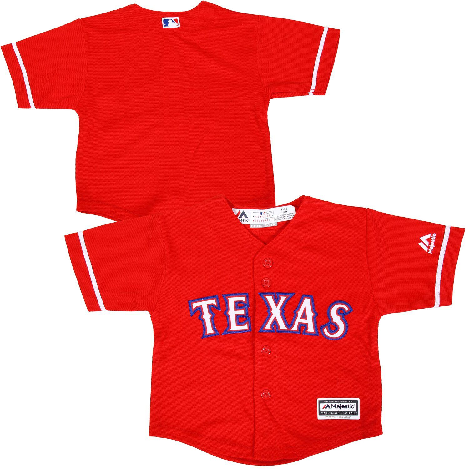 infant texas rangers jersey