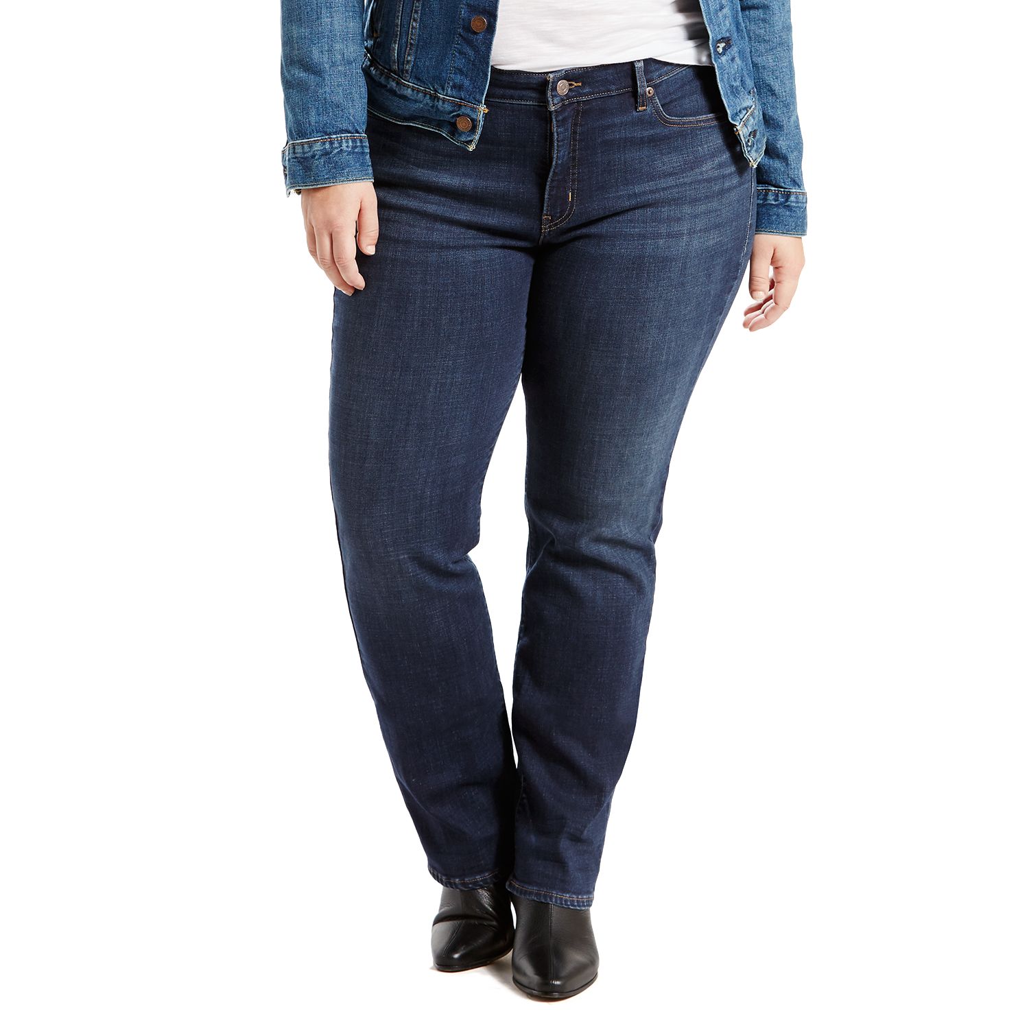 levi classic fit straight leg jeans