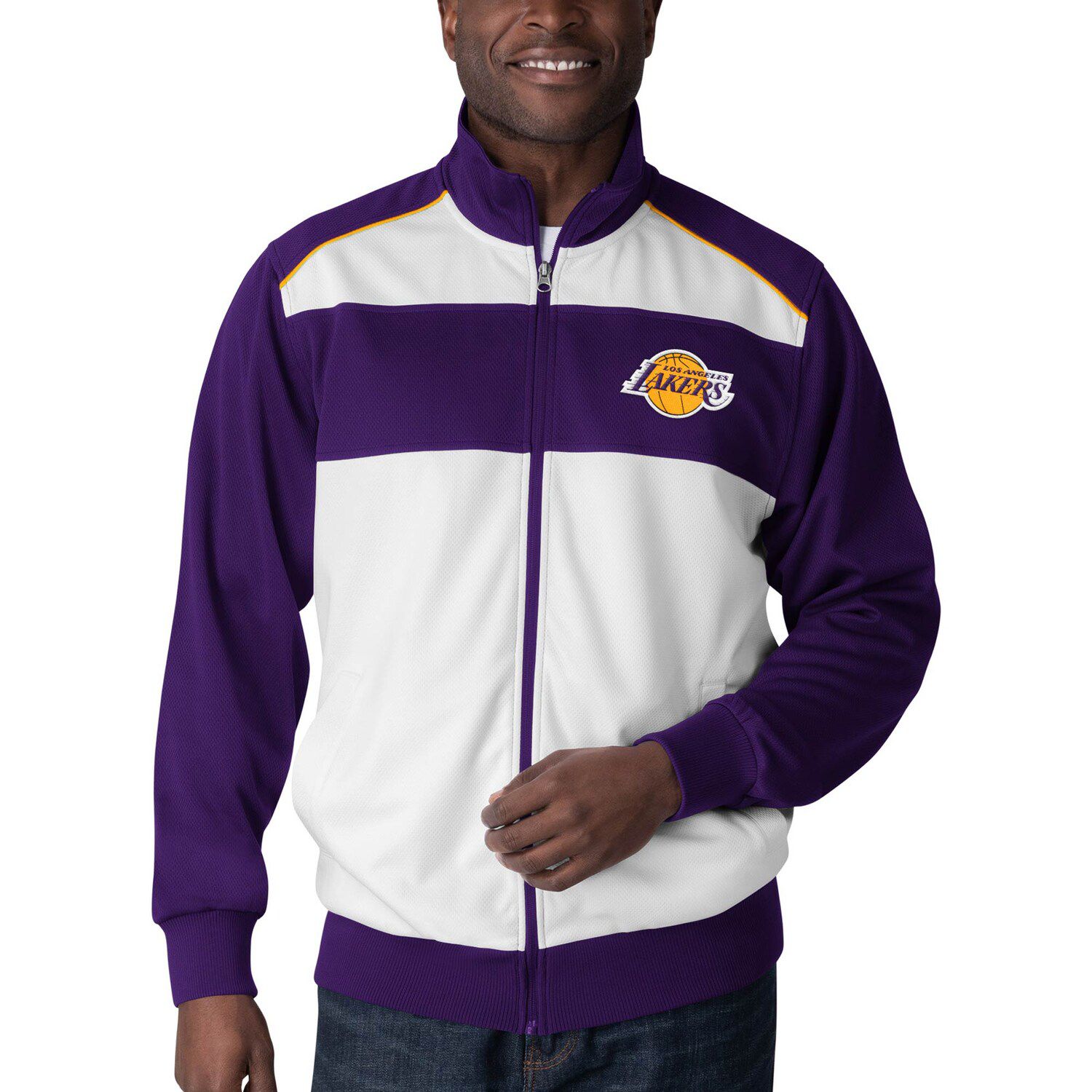 mens lakers jacket