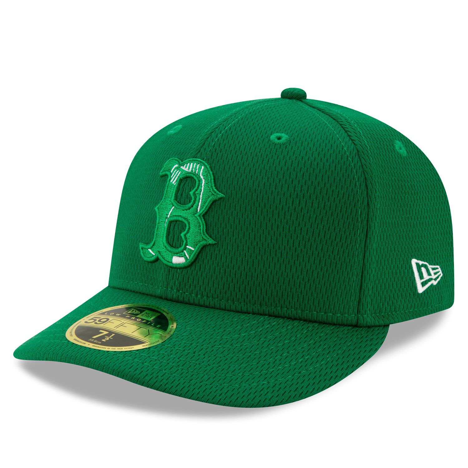 boston red sox green fitted hat