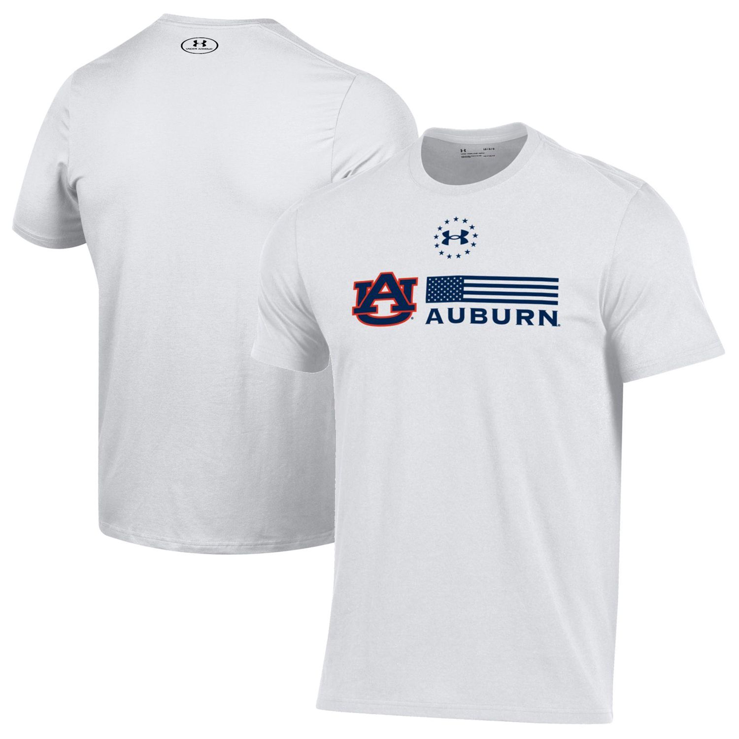 mens under armour white t shirt
