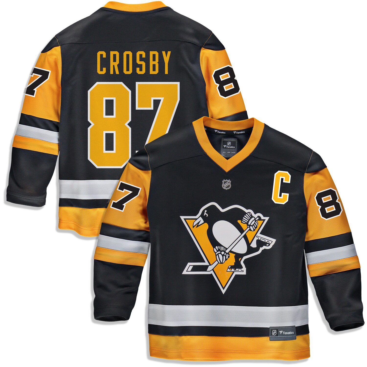 sidney crosby youth hockey jersey