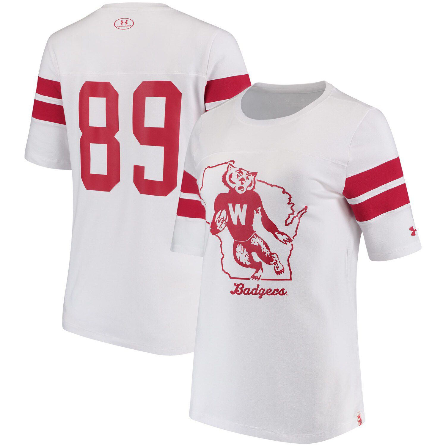 under armour women's wisconsin badgers