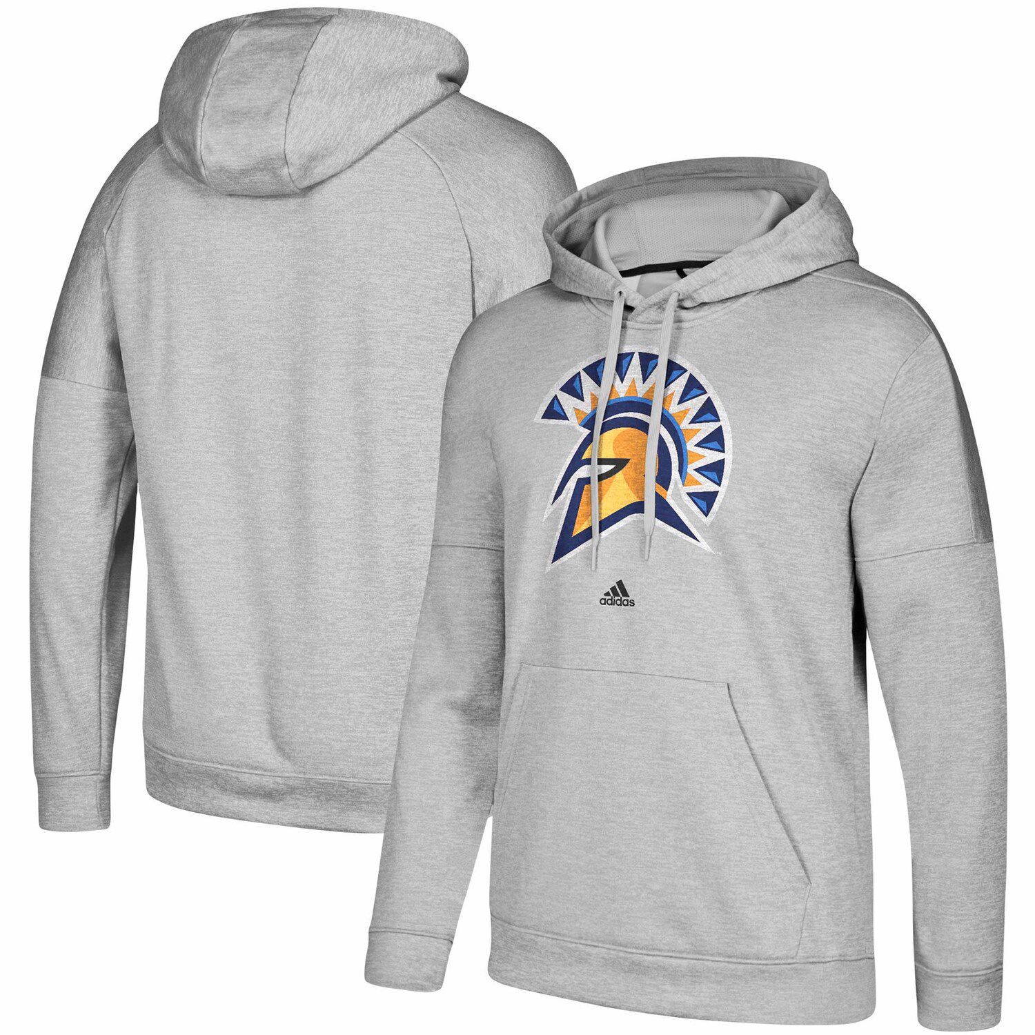 adidas men's team issue pullover hoodie