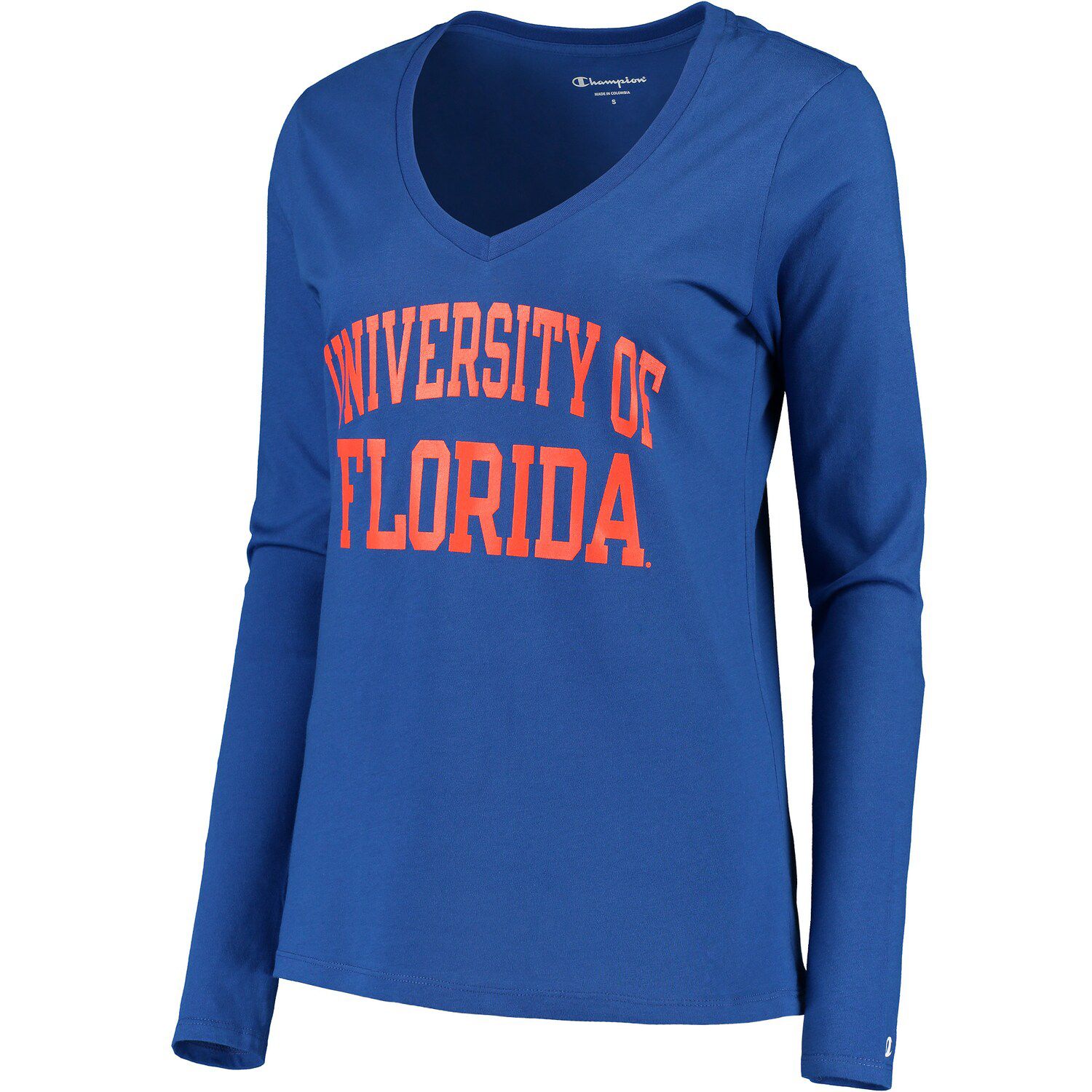 blue champion long sleeve women's